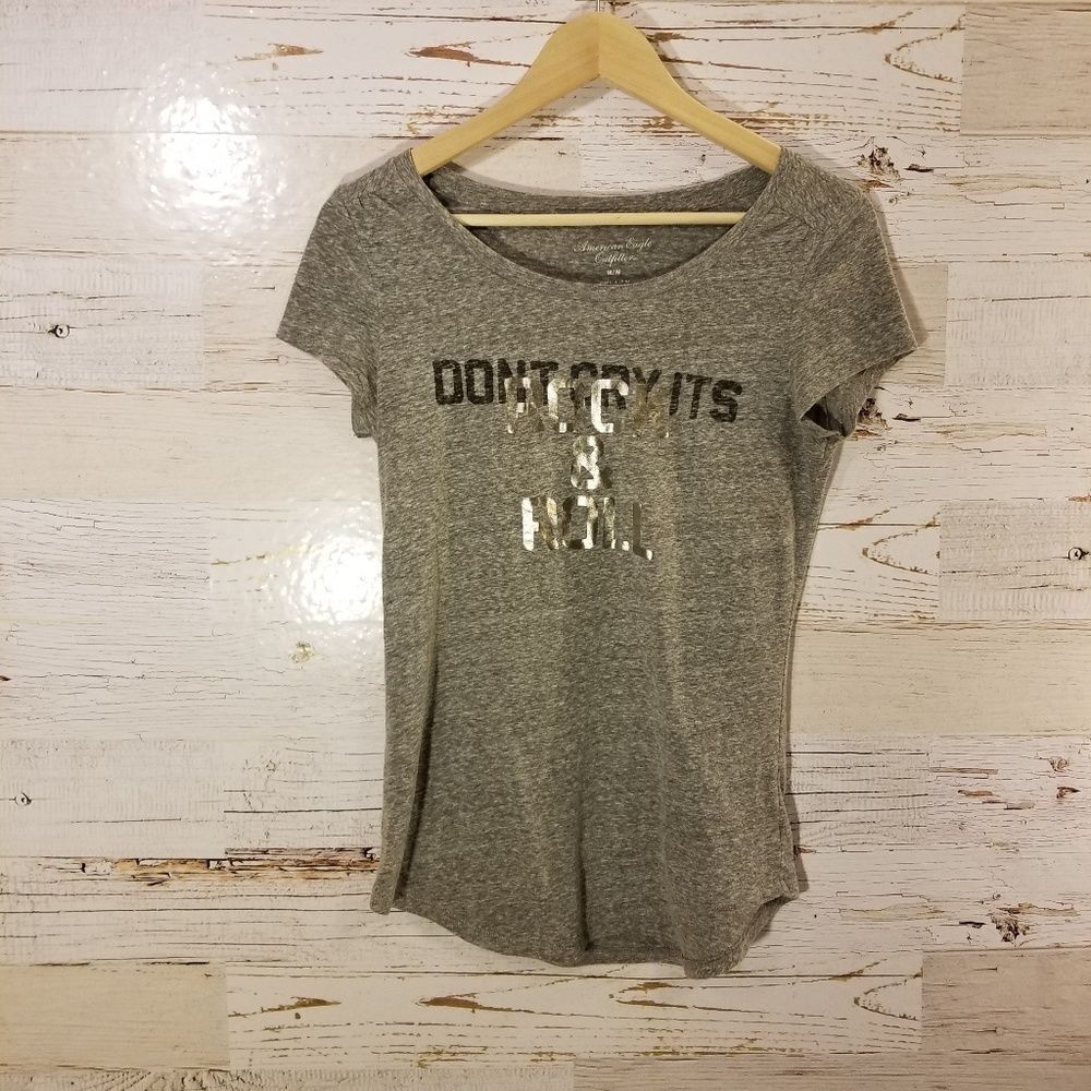 AEO Rock & Roll graphic tee